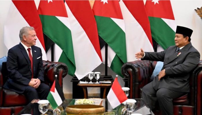 Prabowo Sambut Raja Yordania, Perkuat Hubungan Bilateral Indonesia-Yordania.
