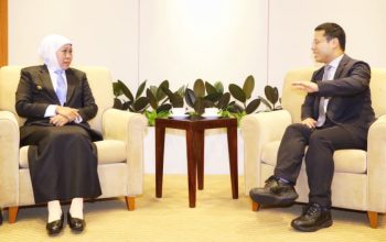 Langkah Awal RISING Fellowship, Gubernur Khofifah Gelar Pertemuan Strategis dengan Menteri Pendidikan Singapura