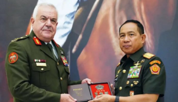 Hubungan Militer Indonesia–Yordania Menguat, Bahas Stabilitas Regional dan Global