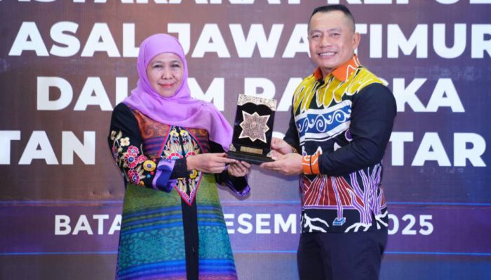 Bangun Kolaborasi Jawa Timur–Kepri, Khofifah Ajak Perantau Jatim Jaga Harmoni dan Kemandirian Ekonomi