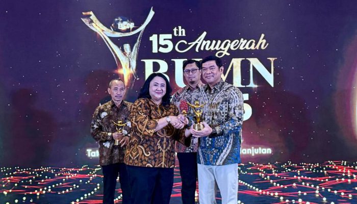 Kepemimpinan Inovatif David P. Sirait Antar TTL Raih Dua Penghargaan BUMN Award 2026