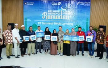 Melalui Program Pelindo Berbagi Ramadhan, TTL Bantu Ribuan Warga dan Tenaga Kerja Pelabuhan