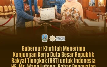 Gubernur Khofifah Perkuat Diplomasi Ekonomi, Jajaki Kerja Sama Energi Bersih dengan RRT