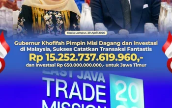 Hebat! Gubernur Khofifah Catat Rekor Transaksi Rp15,25 Triliun dalam Misi Dagang Jatim-Malaysia