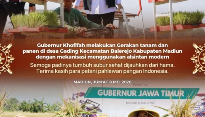 Gubernur Khofifah Ajak Petani dan Gapoktan Percepat Masa Tanam demi Surplus Beras