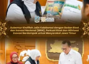 Gubernur Khofifah Dorong Kolaborasi Pemprov Jatim dan BRIN demi Riset yang Lebih Berdampak