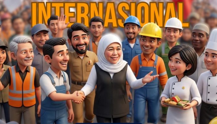 Peringati May Day 2026, Gubernur Khofifah Ajak Sinergi Tiga Pilar Industri Demi Buruh Sejahtera