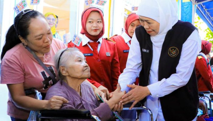 Gubernur Jatim Khofifah: Lansia Adalah Kekuatan Penting dalam Kehidupan Bermasyarakat