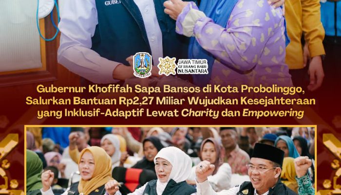 Gubernur Jawa Timur Salurkan Bantuan Sosial Rp2,27 Miliar, Dorong Warga Lebih Mandiri