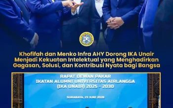 Khofifah dan AHY Kompak Dorong IKA UNAIR Menjadi Motor Inovasi dan Pengabdian Masyarakat