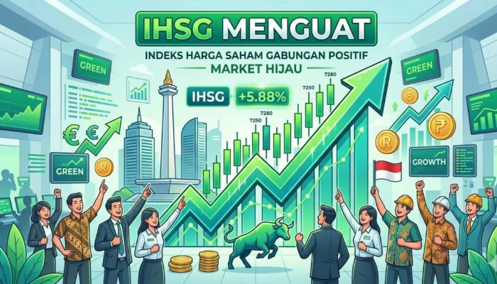 Analis Optimistis IHSG Bergerak Positif di Kisaran 6.150–6.400