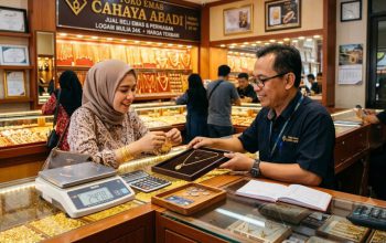 Harga Emas Antam dan Pegadaian Kompak Melemah Hari Ini