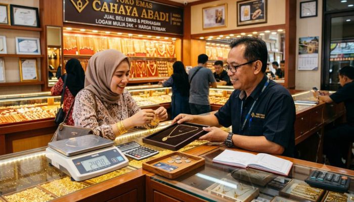 Harga Emas Antam dan Pegadaian Kompak Melemah Hari Ini