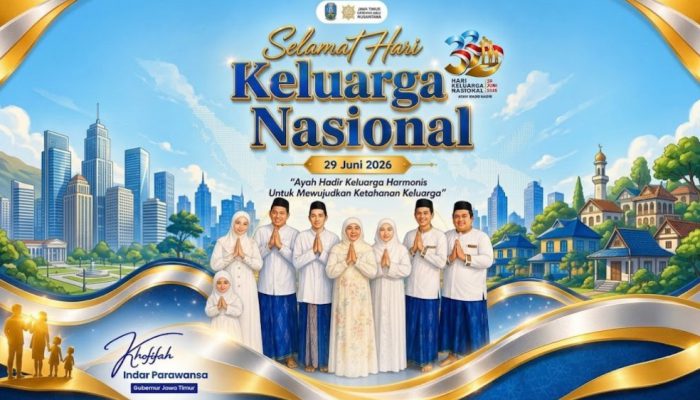 Gubernur Khofifah Indar Parawansa Ajak Perkuat Ketahanan Keluarga lewat Kehadiran Ayah dan Kolaborasi Pengasuhan di Harganas Ke-33