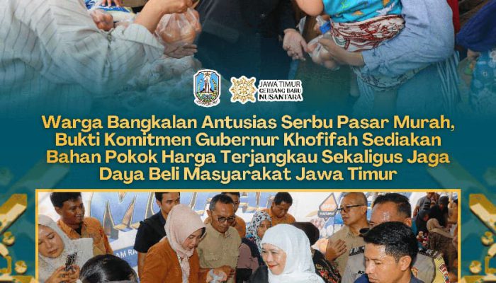 Gubernur Khofifah Indar Parawansa Tegaskan Pasar Murah Tak Hanya Kendalikan Inflasi, Tapi Juga Buka Peluang UMKM Tembus Pasar Lebih Luas