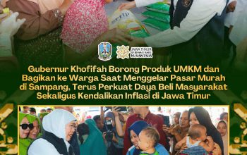 Khofifah Tegaskan Pasar Murah Jadi Langkah Antisipatif Jaga Inflasi dan Stabilitas Harga Pangan di Jawa Timur