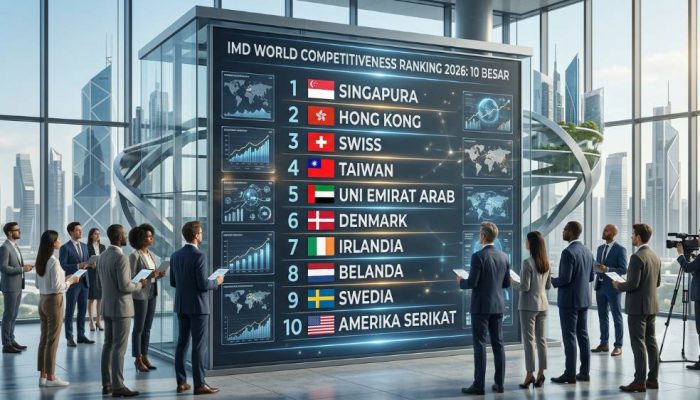IMD World Competitiveness 2026: Indonesia Kehilangan Momentum Daya Saing Global