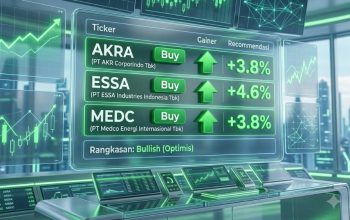 Cuan di Bursa! Ini Rekomendasi Saham Energi, Perbankan, dan Konsumer untuk Hari Ini