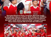 Hormat Sang Merah Putih Jadi Momen Istimewa, Gubernur Khofifah Ajak Anak-Anak ke Grahadi