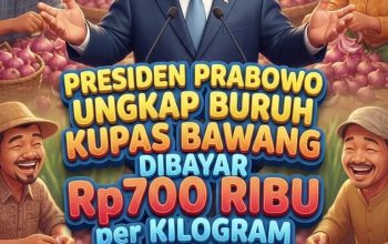 Harga Bawang Petani Rp19 Ribu, Upah Kupas Disebut Rp700 Ribu per Kg: Ini Penjelasannya**