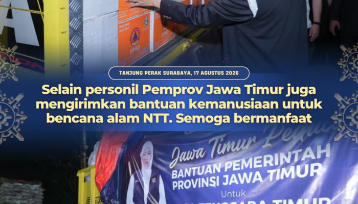 Bantuan Jatim untuk Korban Gempa NTT Capai Rp985,8 Juta, Khofifah: Jawa Timur Hadir