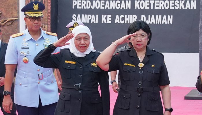 Dari Monumen TRIP Malang, Gubernur Khofifah dan Destry Damayanti Gaungkan Semangat Juang, Nasionalisme, dan Pengabdian Generasi Muda