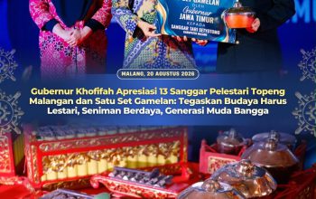 Gubernur Khofifah Perkuat Ekosistem Topeng Malangan: Budaya Lestari, Seniman Berdaya, Ekonomi Tumbuh