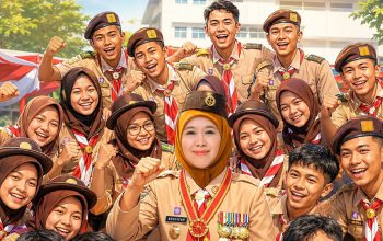 Gubernur Khofifah Tegaskan Pramuka Jatim Harus Jadi Agen Perubahan untuk Swasembada Pangan