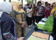 Dari Polybag hingga Hidroponik, Gubernur Khofifah Dorong Sekolah Jatim Jadi Ruang Belajar Ketahanan Pangan