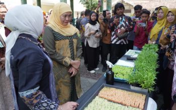Dari Polybag hingga Hidroponik, Gubernur Khofifah Dorong Sekolah Jatim Jadi Ruang Belajar Ketahanan Pangan