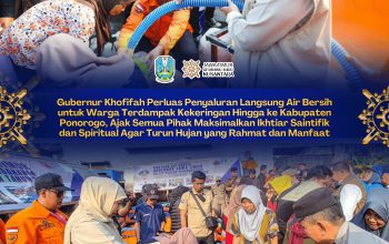 Gubernur Khofifah Perluas Dropping Air Bersih ke Ponorogo, Ajak Warga Padukan Ikhtiar Saintifik dan Spiritual Atasi Kekeringan