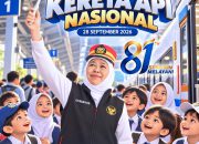 Hari Kereta Api Nasional ke-81, Khofifah Dorong Integrasi Transportasi dan Penguatan Keselamatan
