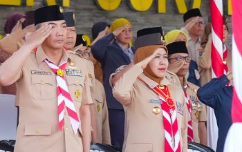 Gubernur Khofifah Tegaskan Pramuka Jatim Punya Peran Strategis Cetak Pemimpin Indonesia Emas 2045