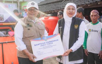 Khofifah Dorong Salat Istisqa dan OMC Hadapi Kekeringan, 120 Rit Air Bersih Digelontorkan ke Blitar