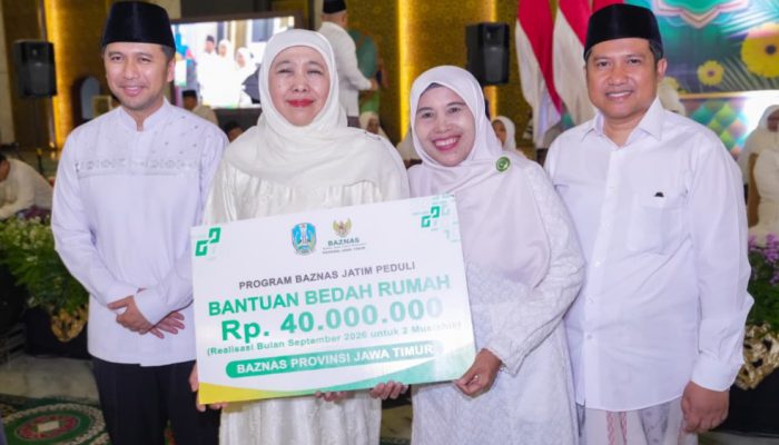 Khofifah dan Muslimat NU Jatim Siapkan Bantuan Rp250 Juta untuk Korban Gempa Flores