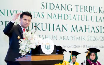 Di Hadapan Mahasiswa Baru UNUSA, Wagub Emil Ungkap Tiga Bekal Penting Menuju Indonesia Emas 2045