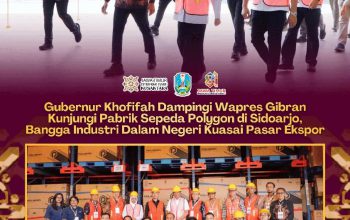 Wapres Gibran dan Khofifah Tinjau Pabrik Polygon di Sidoarjo, Produk Lokal Tembus Pasar Dunia