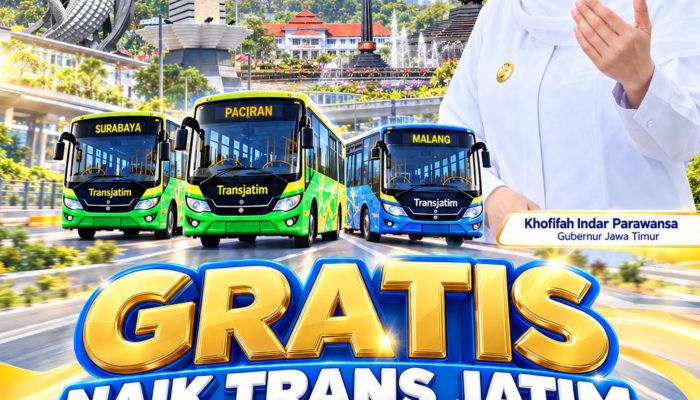 Gubernur Khofifah Ajak Warga Coba Trans Jatim Gratis Saat HUT ke-81 Jawa Timur