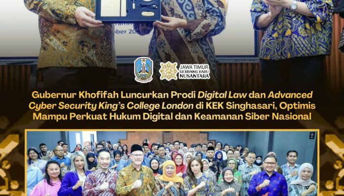 Dari Singhasari untuk Indonesia, Khofifah Dorong Lahirnya Talenta Berkelas Dunia di Bidang Siber