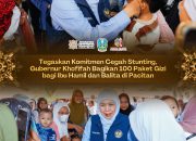 Khofifah Salurkan 100 Paket Bantuan Gizi untuk Ibu Hamil dan Balita di Pacitan