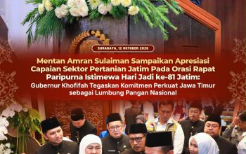 HUT ke-81 Jawa Timur, Khofifah Dorong Sinergi Pemerintah dan DPRD untuk Pembangunan Berkelanjutan