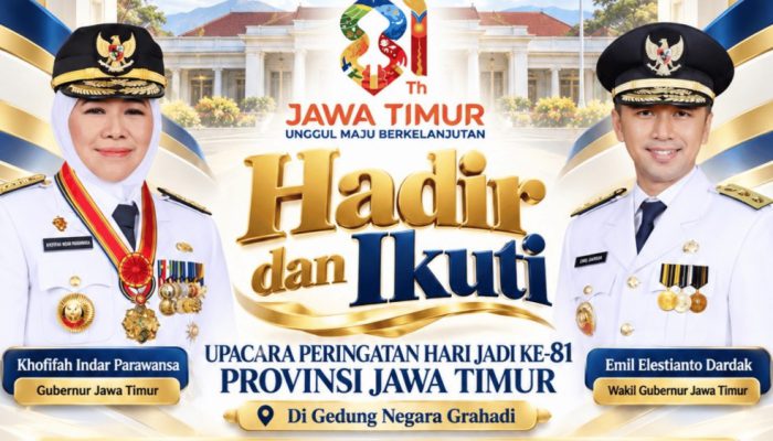 Luar Biasa! 500 Kuota Upacara Hari Jadi ke-81 Jatim Ludes dalam 31 Detik