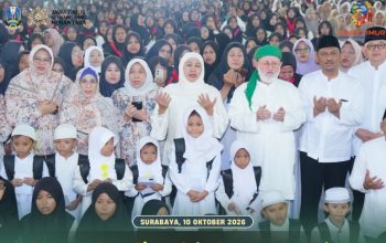 Dari Masjid Al-Akbar Surabaya, 4.000 Hafidz Bermunajat Bersama Khofifah untuk Jatim dan Indonesia